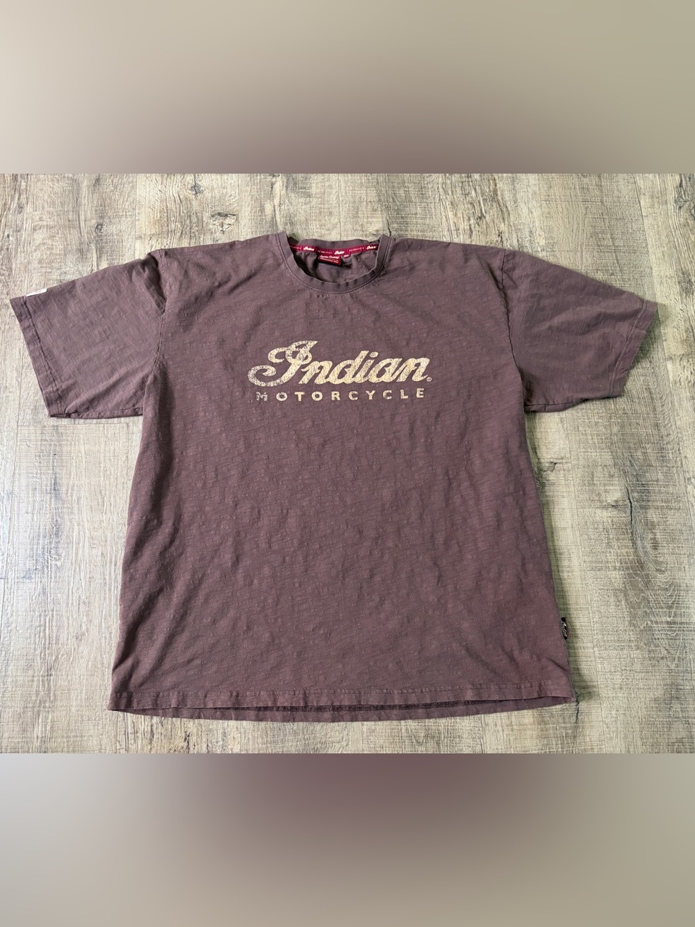 Indian Motorcycle Vintage Style T-Shirt - Brown - Size 3XL